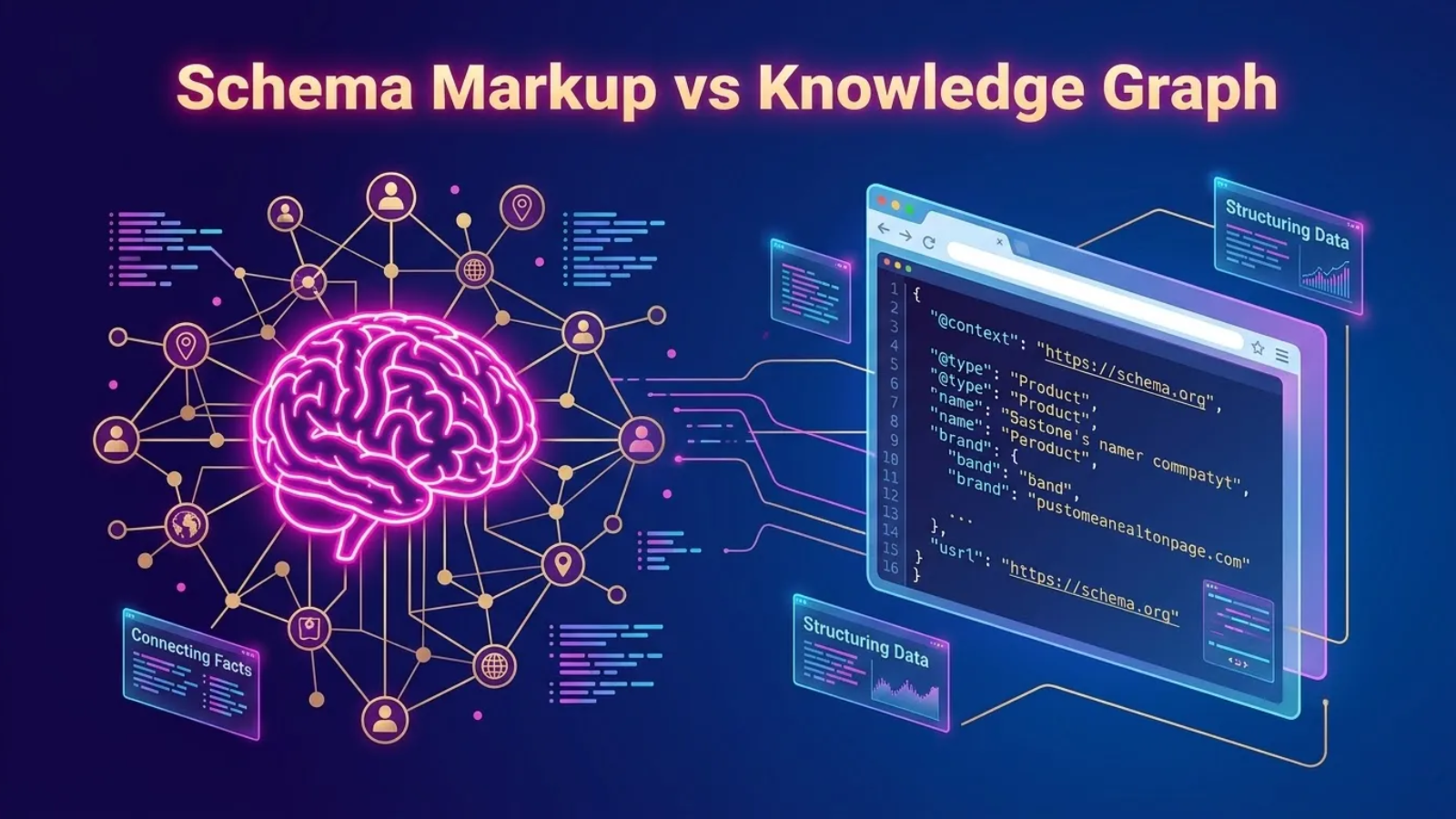 Schema Markup vs Knowledge Graph